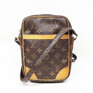 Louis Vuitton Monogram Brown and Tan Messenger Bag Danube Shoulder Crossbody